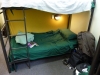 Bunkbed at the hostel