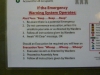 I've noticed around Melbourne, that every sign and pamphlet is very detailed in describing things.