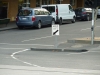 This sign is present on every intersection. Strange...