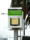 Tram stop's digital sign - always showing the next couple of trams arriving. There's even a button on the post, when you press it it speaks the content's of the sign.